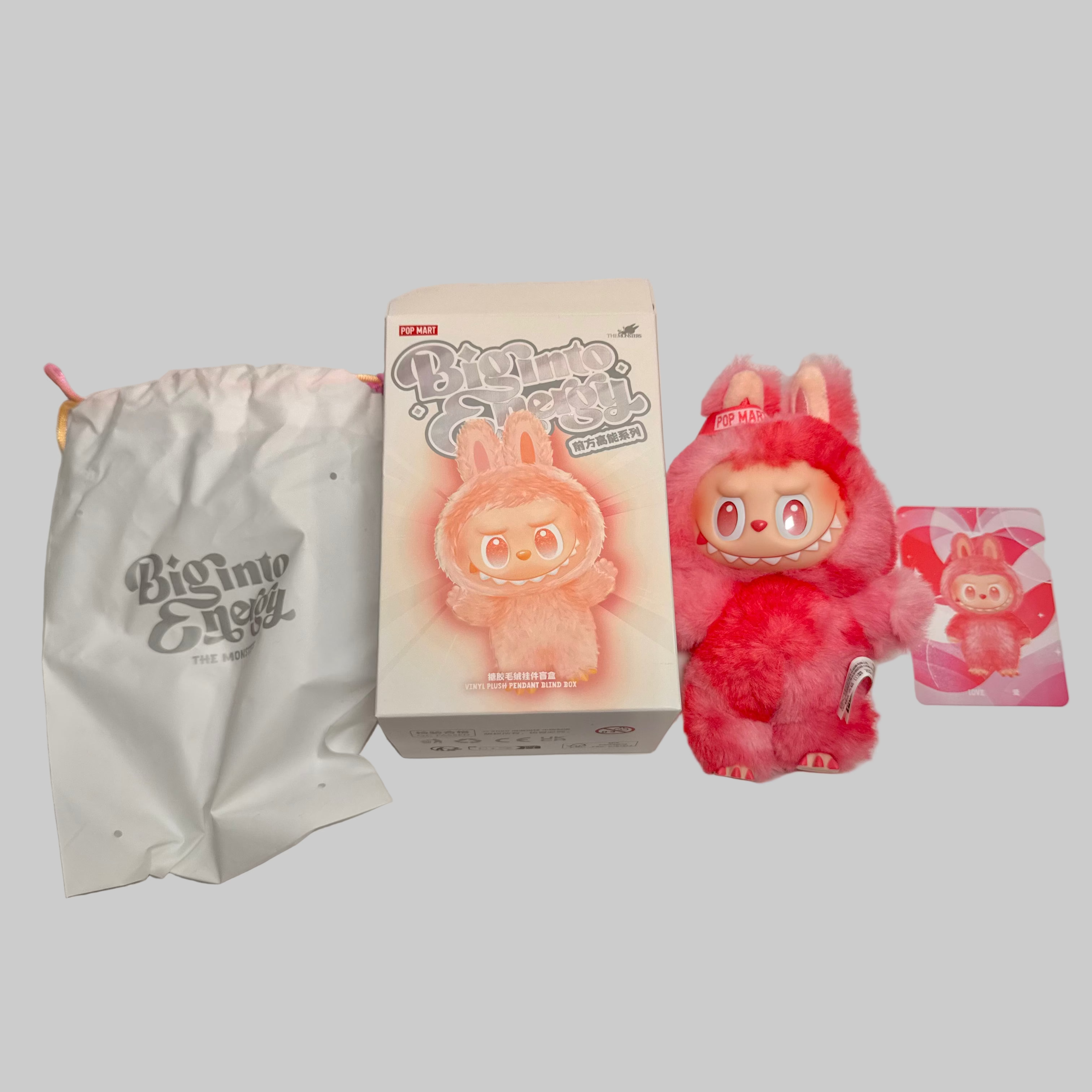 POP MART THE MONSTERS Big Into Energy Open Box - Love