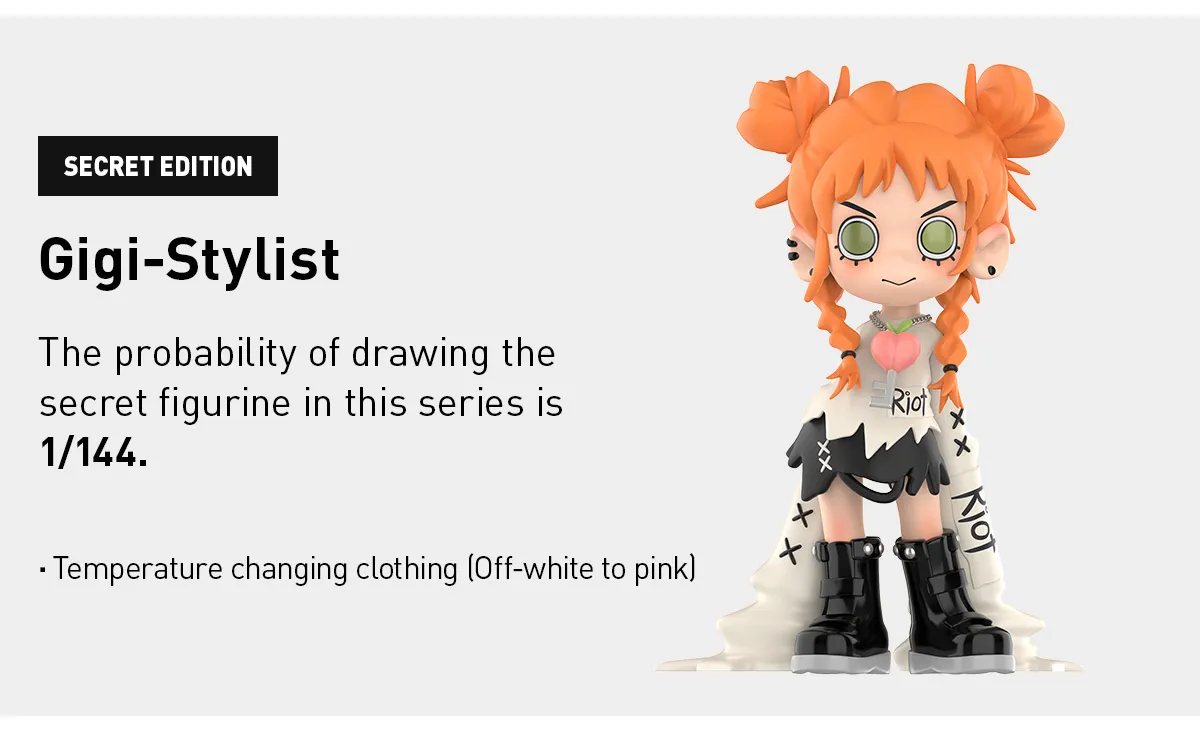 POP MART Lil Peach Riot: Loading! Series Figures