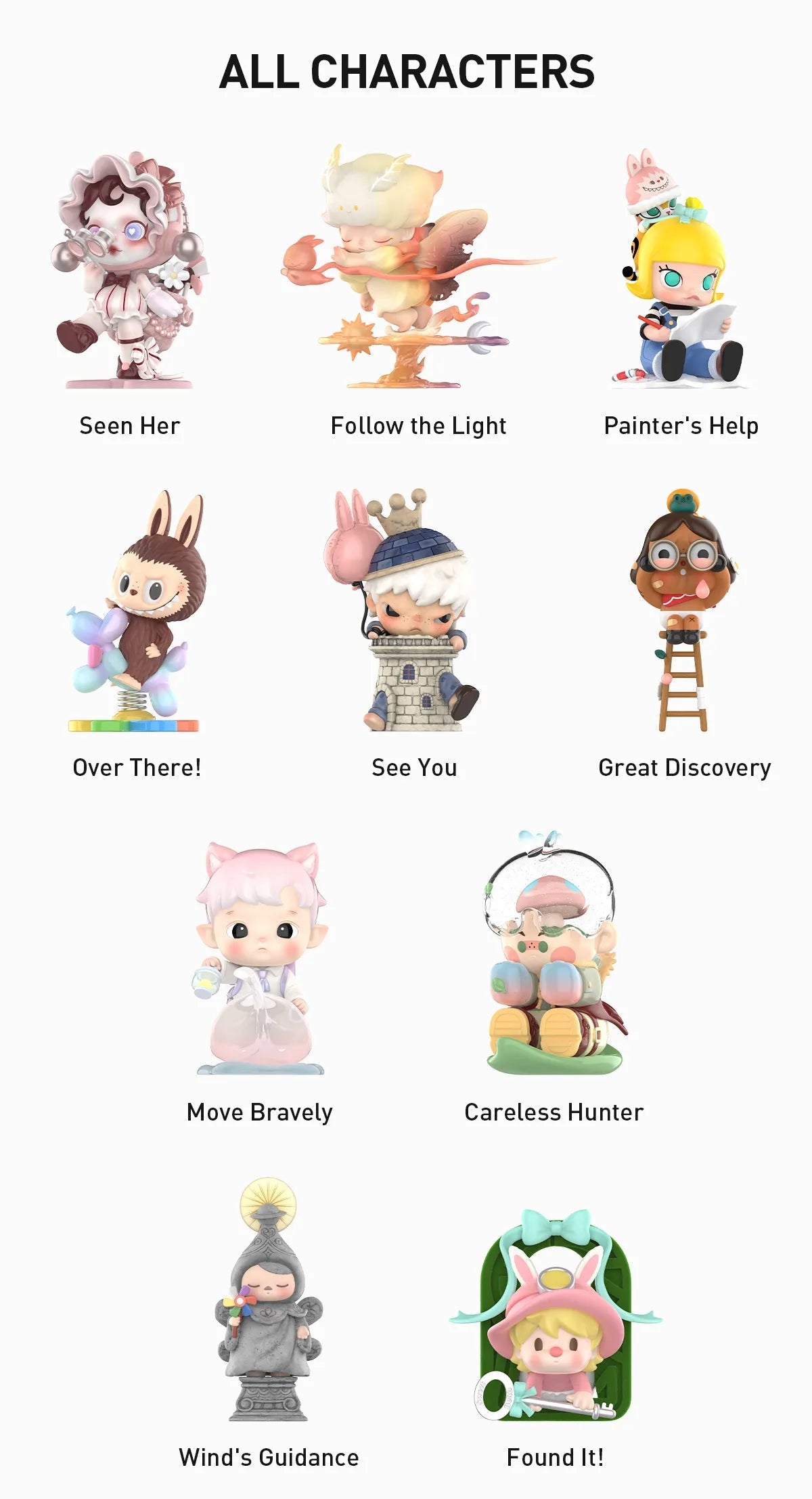 POP MART Finding MOKOKO Series Figures